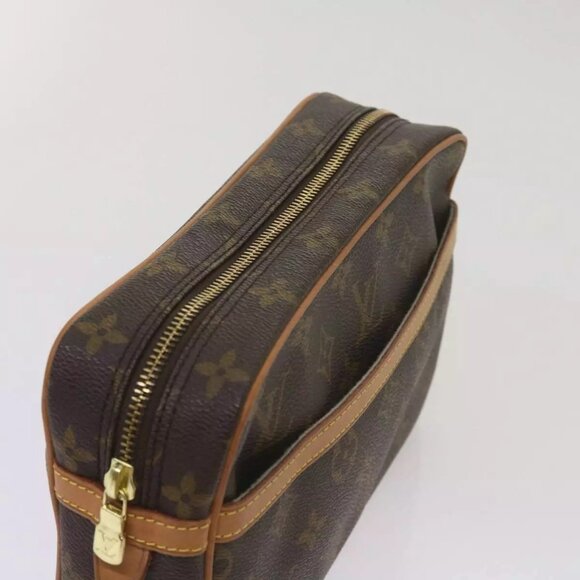 LOUIS VUITTON Monogram Compiegne 23 Clutch Bag M51847 LV Auth - Picture 9 of 16